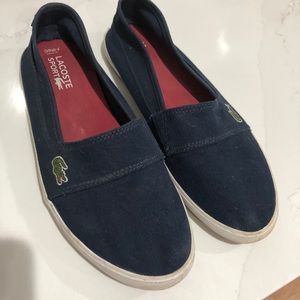 Lacoste sport blue flats